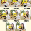 Big Size Cute SpongeBob Patrick Star Plush Toy Very Soft Hug Pillow Stuffed Cartoon Anime Plushies Kawaii Doll Xmas Gifts