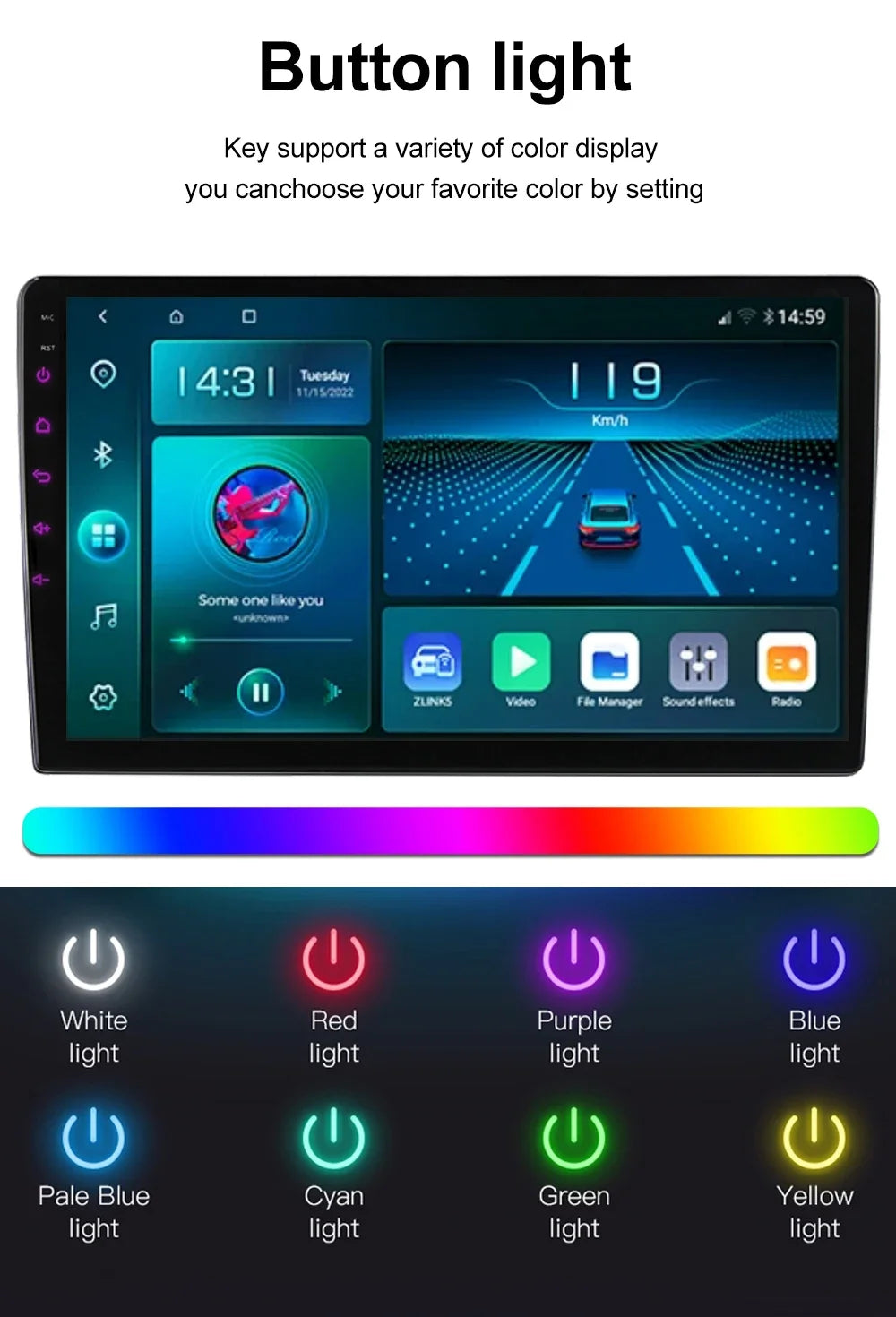 Carplay Auto Android 14 Car Radio For Honda Element YH 2002 2003 2004 2005 - 2011 GPS BT Multimedia 2Din Player Stereo DVD Video