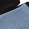 Women Vintage Fashion Blazer Denim Patchwork Jackets 2022 Autumn Winter Irregular Coat Women Long Sleeve Loose Korean Outerwear