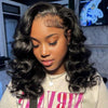 12A Raw Donor Human Hair Wigs 13x4 HD Lace Frontal 250% Density Unprocessed Vietnamese Double Drown Bouncy Wave Lace Frontal Wig