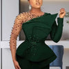 Spring 2 Pieces Set for Woman Pearl Top with Sleeves Pants Suit Women Outfit Elegant Classy Evening Wholesale Dropshipping