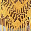 2024 Beach Cover Ups for Swimwear Women Sexy Hand Hook Hollow Out Sunscreen Shirt with Long Tassel Beach Cover