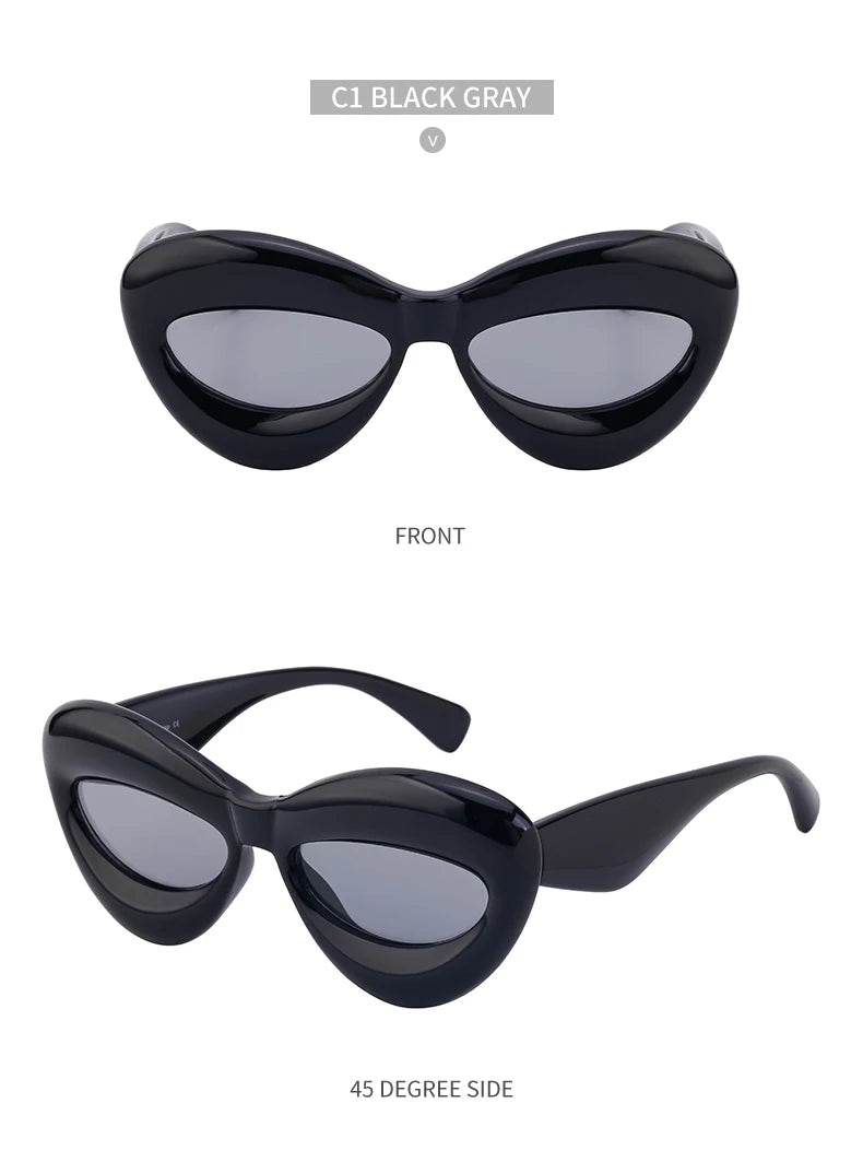 Cat Eye Sunglasses Women Sexy Lip-Shaped Sun Glasses for Female New In Fashion Punk Sunglass Men Gafas De Sol Trending Products