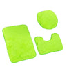 3-piece Bathroom Rug Set Super Soft Bathroom Rug Set with Non-slip Absorbent Floor Mat for Home Bathroom Decoration 3 Piece Bath