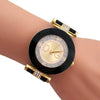 Luxury Top Famous Designer DQG Brand Women Watches White Silicone Bracelet Diamond Digital Ladies Waterproof Quartz Wristwatches