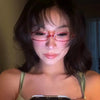 New Y2K Style Retro Blue Green Square Small Frame Glasses Frame Women's Anti Blue Light Glasses 2024 Fashion Eyeglasses Frame