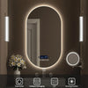 Bathroom Smart Makeup LED Mirror Adjustable light With Bluetooth Speaker Anti-Fog Human Body Induction Hotel Decoration Mirror