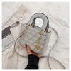 Red Love Patent Leather Bright Surface Handbag High-end Design Sense Wedding Bag Women's New Fashion All-matching Crossbody Bag