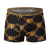5 /10 Pack Men's Black Gold Printed Boxer Underwear Comfortable And Versatile Plus Size Sexy Young Men's Leisure Sports Beach sh