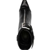 Belt Buckle Front Zipper Fashion Show Short Boots Women's Autumn Winter New Pointed Metal Decoration Red High Heels Ankle Boots