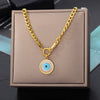 Double Layer Hollow Clavicle Chain Stainless Steel Necklace For Women Punk Hip-Hop Streetwear Jewelry Dropshipping