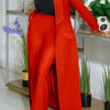 Women's Set Full Sleeve X-Long Blazer Coat+ Long Pant Suit 2025 Spring Streetwear Two 2 Piece Set Africa OL Work Outfits
