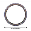 Bling Car Steering Wheel Cover W/ Crystal Diamond Sparkling Car Suv Rhinestones Steering Wheel Protector Vehicle Auto Decoration