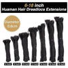 Human Hair Dreadlock Extentions Deep Goddess Human Hair Dread Loc Color Goddess Braids Hair For Black Goddes Loc Youmay Virgin