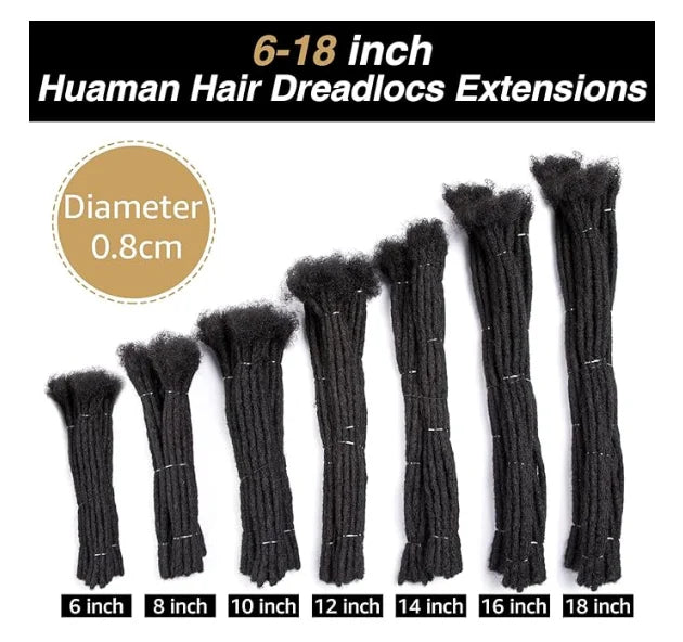 Human Hair Dreadlock Extentions Deep Goddess Human Hair Dread Loc Color Goddess Braids Hair For Black Goddes Loc Youmay Virgin
