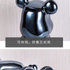 20/28/35cm Aesthetic Bear Figure Stautes Ceramics Violent Bear Figurines Sculptures Decor Luxury Room Decorations Home Ornament
