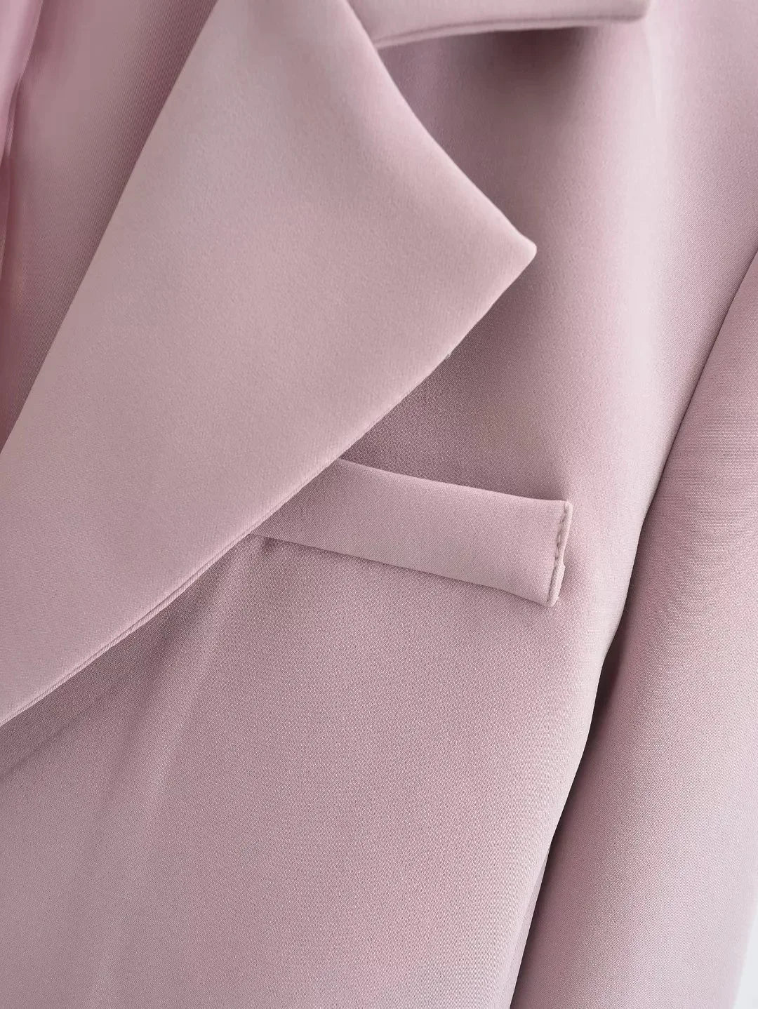 Autumn Notched Collar Open Stitching Blazer Vintage Women Full Sleeve High Waist Short Suit Cool Girl Coat Outwear