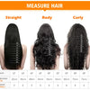 YAVIDA Curly Headband Wig Human Hair 10-24 Curly Hair Headband Wig Indian Virgin Machine Made  Human Hair Wigs With Headband