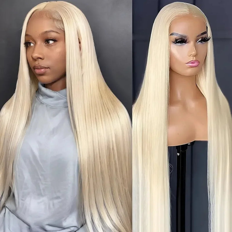 HD Transparent 613 Blonde Glatt 200 Dichte 13x4 13x6 Lace Front Echthaarperücken für Frauen Brasilianische 360 Lace Front Perücke