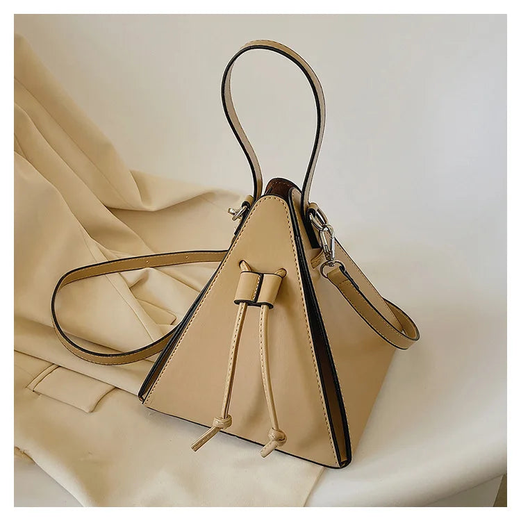 Fashion Ladies Shoulder Bags Handbag Sense of luxury Women Bags High quality Leather Crossbody Bag Designer Female Triangle Bags