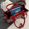 Fashionable Lightweight Solid Color Luxury Crossbody Bag Versatile Shoulder Bag Large Capacity Handheld Tote Bag For Women
