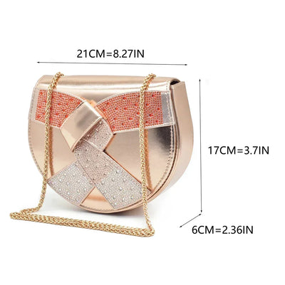 New Arrival Women Nigerian Italian Shoes and Bags Set Decorated with Rhinestone Peep Toe High Heels Women Pumps for Wedding