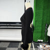 Solid Feathers Long Sleeve Playsuit Woman Jumpsuit Shorts Skinny Stretchy Open Back Bodycon Romper Sexy Night Club Outfits Body
