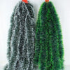 Christmas Tinsel Ribbons Garland Green Cane Wreath Xmas Tree Hanging Pendent Ornaments Wedding Party Supplies Home Decor