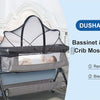 Upgraded Mosquito Net For Baby Bed Universal Newborn Baby Removable Portable Breathable Foldable Encrypted Crib 360° Protectors