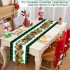 Christmas Table Runner Merry Christmas Decoration for Home Table 2024 Xmas Ornament Navidad Notal Noel Happy New Year Gifts 2025