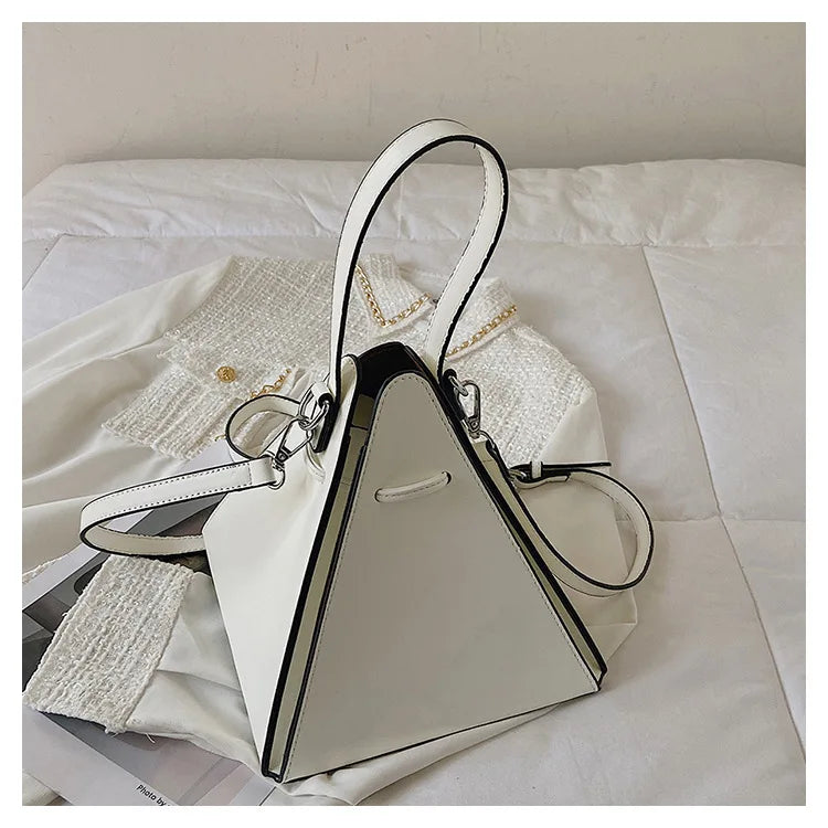 Fashion Ladies Shoulder Bags Handbag Sense of luxury Women Bags High quality Leather Crossbody Bag Designer Female Triangle Bags