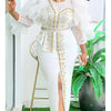 Elegant African Dresses for Women 2025 New Africa Clothing Plus Size Turkey Wedding Party Long Dress Dashiki Ankara Outfits Robe