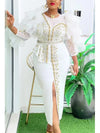 Elegant African Dresses for Women 2025 New Africa Clothing Plus Size Turkey Wedding Party Long Dress Dashiki Ankara Outfits Robe