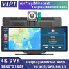 10.26“  Dash Cam 4K 3840*2160P Car Dvr Carplay Android Auto GPS 5G WIFI  Stream RearView Mirror Dashcam Camera Drive Recorder FM