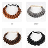 Synthetic Premium Adjustable Handmade Braided Elastic Band Hair Fashion Braiding Hair Headband Headwear For Women