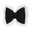 Pink Bow-shaped Pillow Ruffle Lace Decor Plush PP Cotton Filling Pillow Bed Couch Sofa Support Pillow Car Seat Companion Pillows