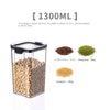 1PC Sealed Jar Airtight Container Grain Pasta Storage Box Plastic Moisture-proof Box Household Kitchen Organizer Seasoning Jars
