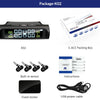 E-ACE Solar Power TPMS Car Tire Pressure Alarm Monitor System Auto Security Alarm Systems Tyre Pressure Temperature Warning