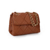 Mobile Phone Shoulder Bag Women's Quilted Handbag Crossbody Bags Vegan Leather Shoulder Bag with Card Slot Adjustable Removable