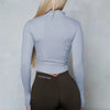 Women BUM New Sculpting Jacket Running Elasticity Yoga Jacket Slim Top Coat Women's Sports Jacket Gym Long Sleeves Women Zipper