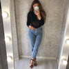 Summer Women T Shirt Girls T-Shirt Woman Clothes Long Sleeve Tops Spring Black Slim Tshirt Female Crop Top Tee Sexy Skinny Y2k