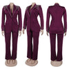 Customized 2 Piece Women Sets Plus Size Dashiki African New Arrival Matching Two Pieces Sets Blazer Coat Top Pants Suits Outfits