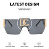 New 2024 Luxury Designer Square Sunglasses Women Fashion Trendy Punk Sun Glasses Ladies Gradient Shades Eyewear Oculos UV400