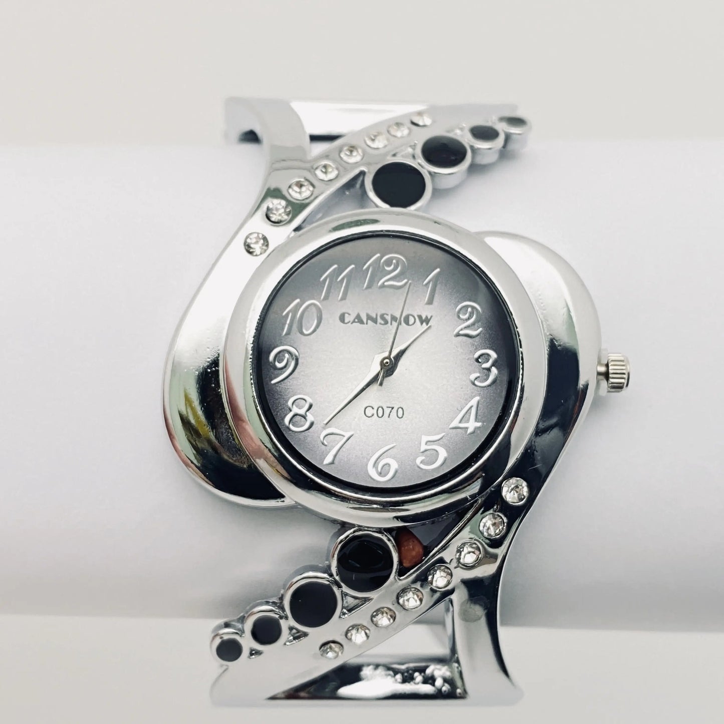 New Design Women Bangle Wristwatch Quartz Crystal Luxury Relojes Rhinestone Fashion Female Watches Hot Sale Eleagnt Mujer Watch