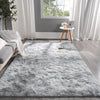 Fluffy Bedroom Rug Carpet Shaggy Fuzzy Rugs for Bedroom Thick Black Area Rugs for Living Room Rugs  for Girls Boys