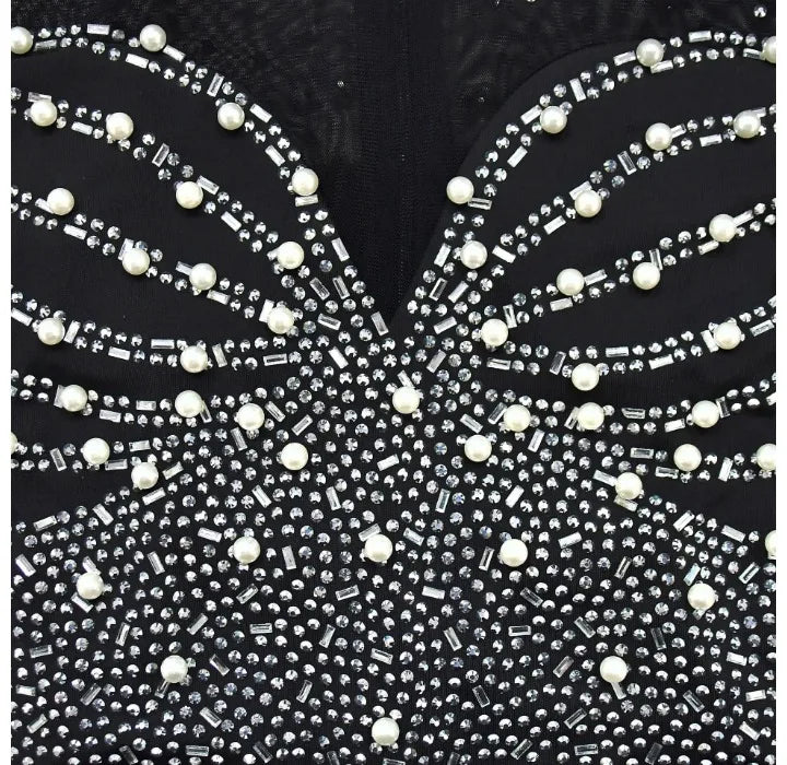 Elegant Women Jumpsuit Streetwear 2024 Spring Fashion Versatile Casual Solid Color Hot Diamond Long Sleeve Jump Suits for Female