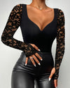 Top Women 2025 Spring New Fashion Rhinestone Bandeau Sheer Mesh Slim Fit Long Sleeve Tee Sexy Skinny Daily T-Shirt Top