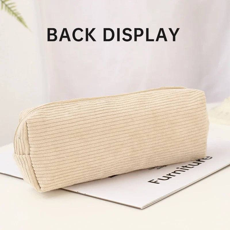 Cute Shark Pencil Case Embroidery Pen Bag Back to School Supplies Stationery Items for Girls Kids Desk Cute Accessories Gift