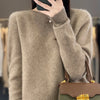 New cashmere sweater women's sweater in autumn and winter 100% merino wool fashion O-neck autumn warm pullover top