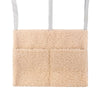 New Thick Plush Baby Crib Hanging Storage Bag Portable Double Pockets Newborn Cot Toy Organizer Bag Bed Headboard Storage Pouch